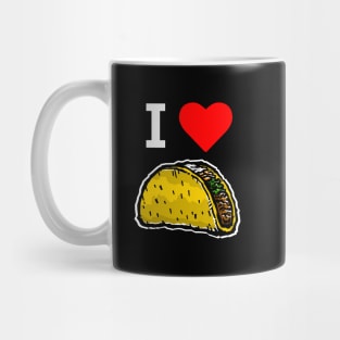 I Love Tacos - Taco Lover Mug